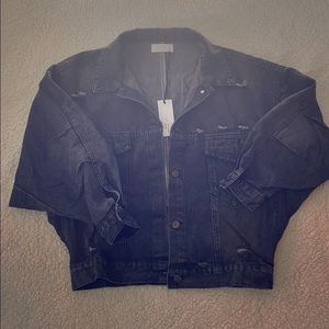 Sage theLabel - Denim Destressed Jacket